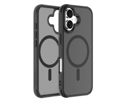 Etui do telefonów Mobile Origin Hybrid MagSafe Case matte black iPhone 17